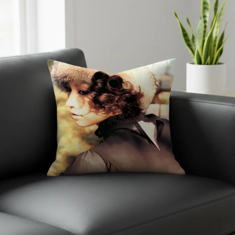 Natural Linen Cushion Cover – Printed Pillowcase Sofa & Bed Linen Cushion Cover Axl