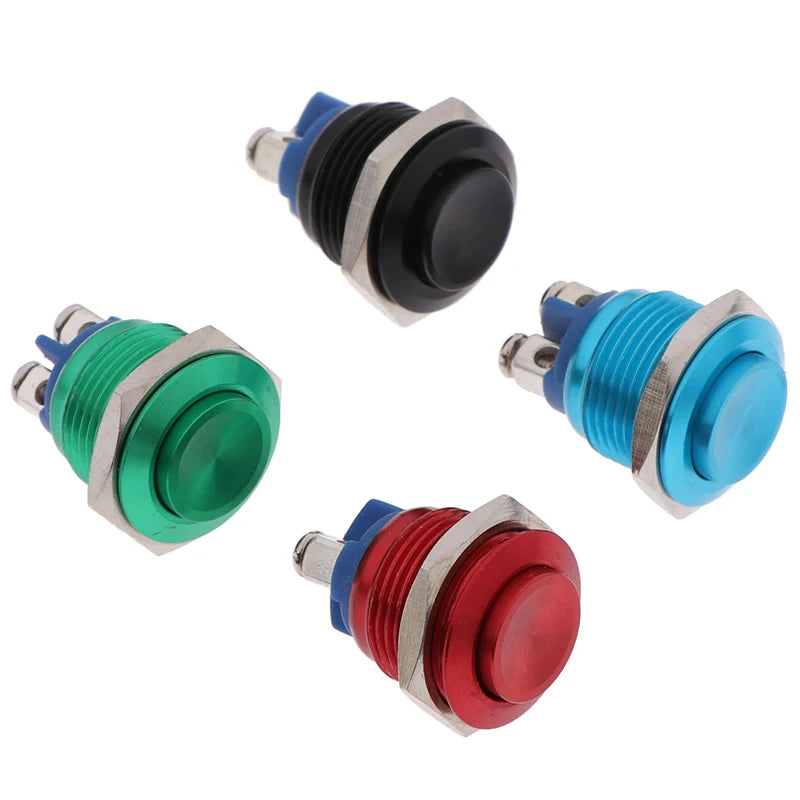 16mm Momentary Push Button Switch – IP65 Waterproof Panel Mount Push Button Switch Axl