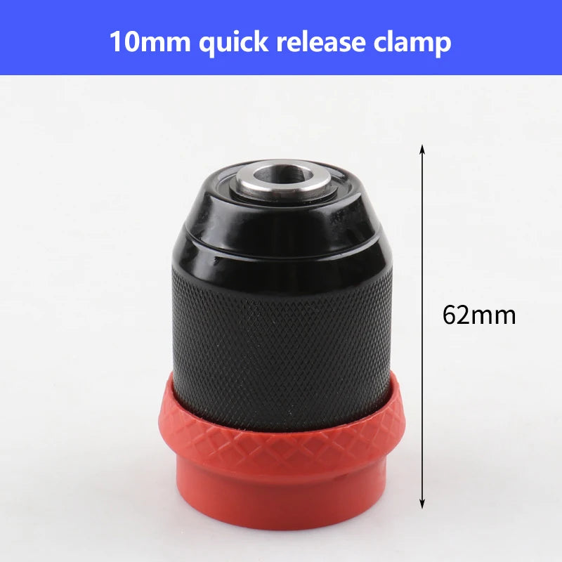 Quick-Release Drill Chuck Adapter – 6.35mm Hex Bit Convert Drill Chuck Adapter Axl A01