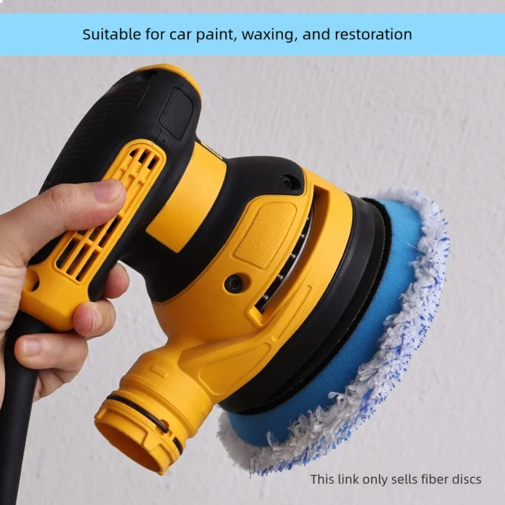 5-Inch Microfiber Car Polishing Buffing Pad – Hook & Loop Car Polishing Pad Axl