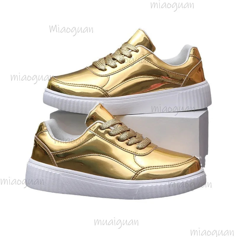 Women's Low Top Lace-Up Sneakers – Breathable Casual Sport Shoes Women's Sneakers Axl
