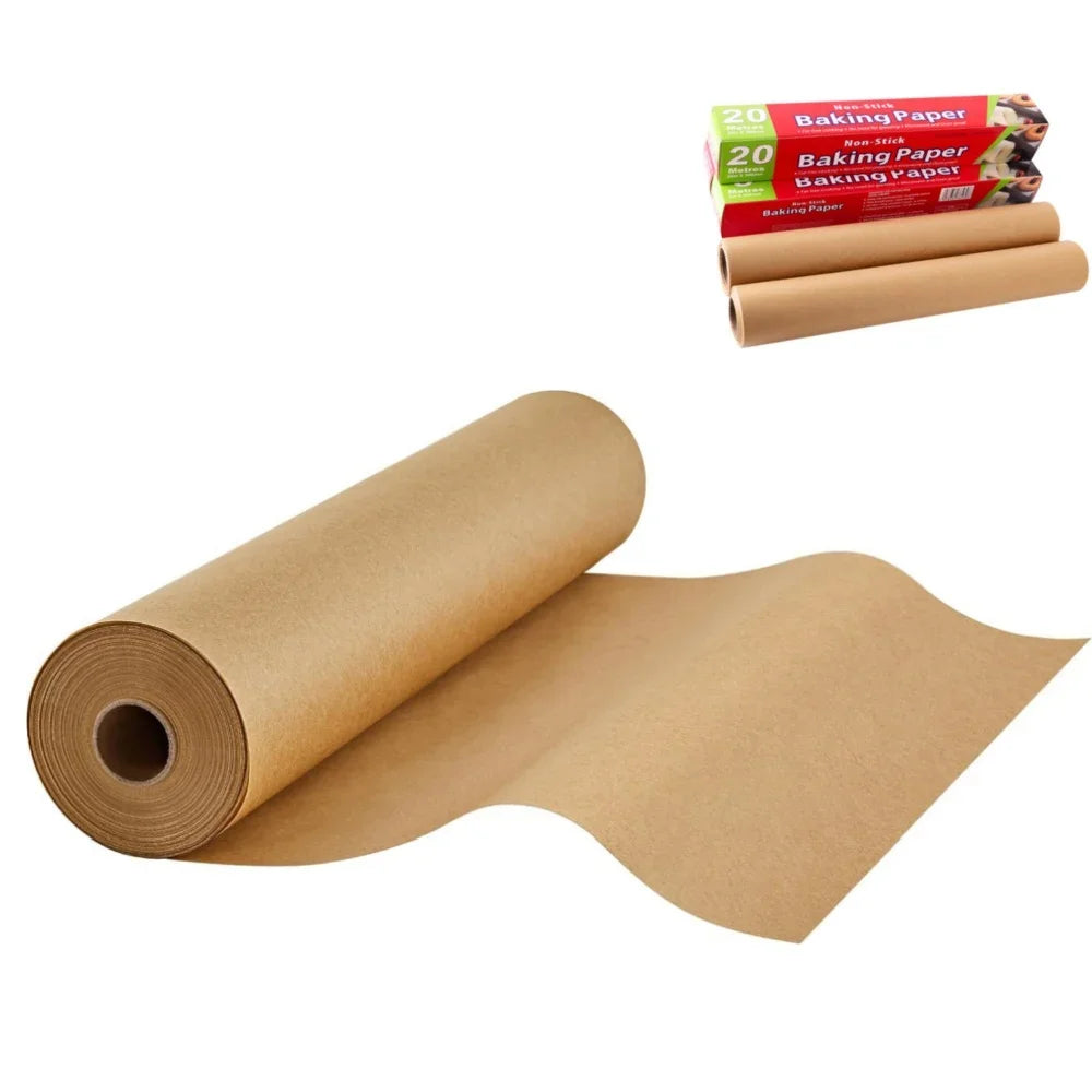 Non-Stick Parchment Paper Roll – Precut Baking Sheets Baking Parchment Paper Axl