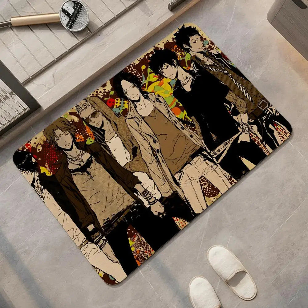 Anime Hitman Reborn Diatomite Bath Mat – Quick Dry Non-Slip Diatomite Bath Mat Axl