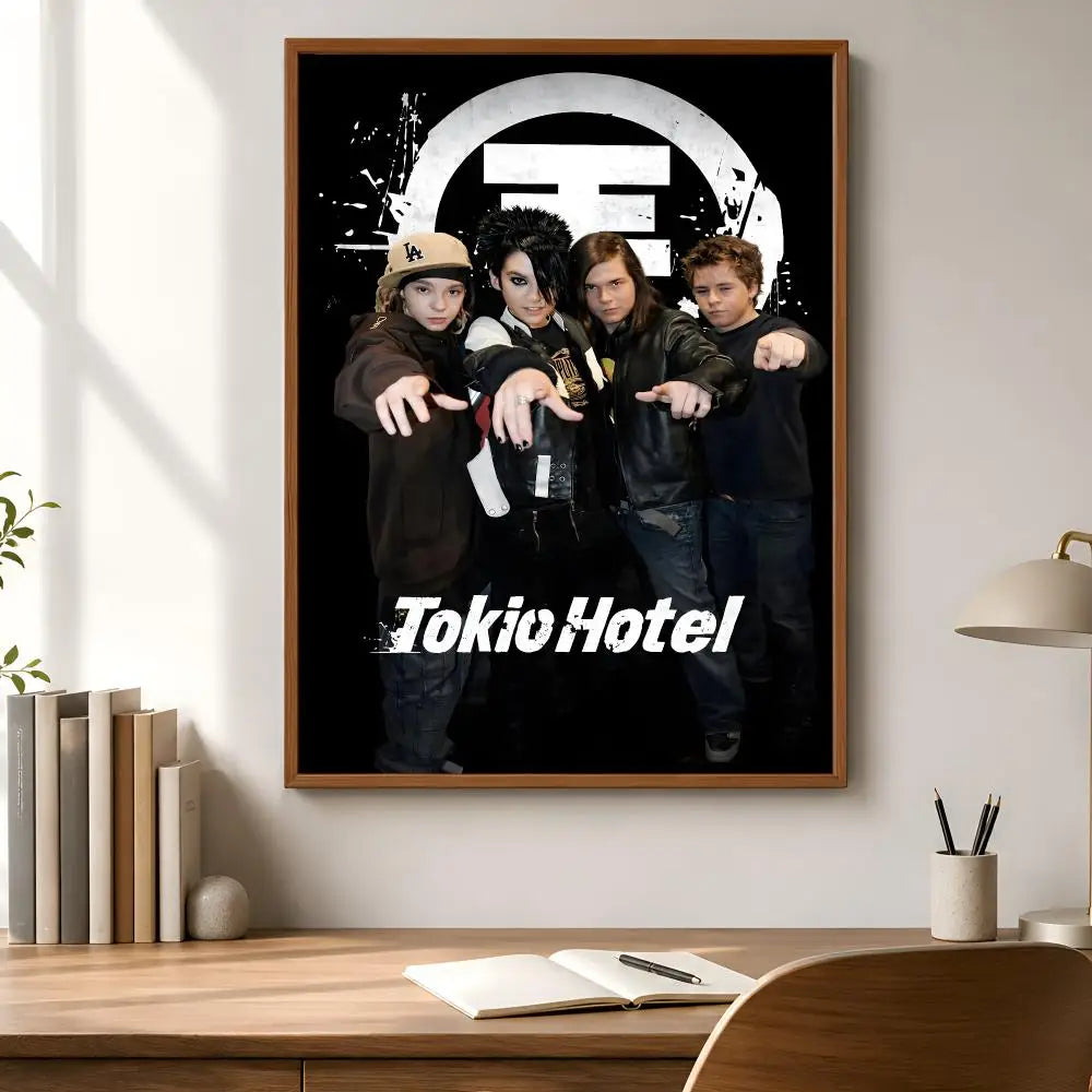 Tom Kaulitz HD Waterproof PVC Poster Sticker | Wall Décor Wall Poster Sticker Axl