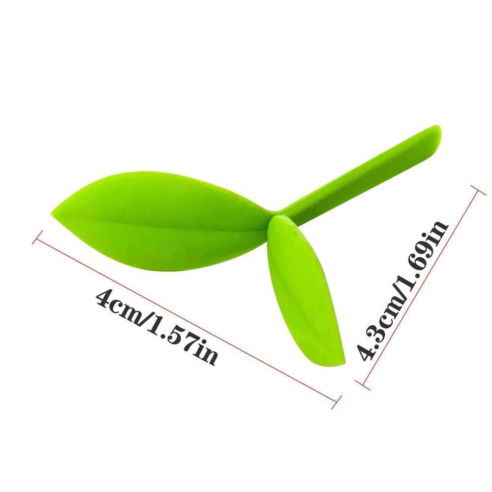 Silicone Grass Bud Bookmark – Cute Green Sprout Page Marker Silicone Bookmark Axl