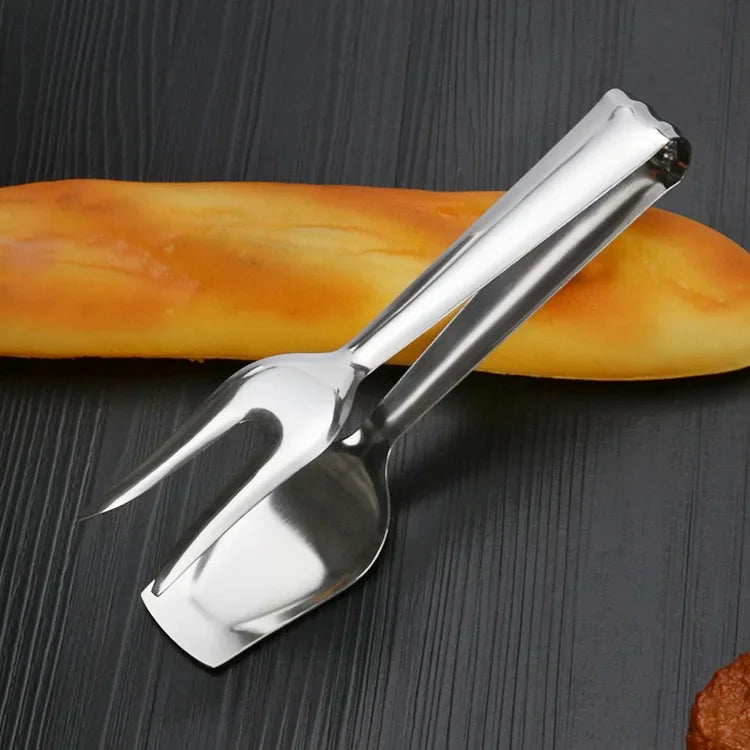 Stainless Steel Food Tongs – Buffet & BBQ Serving Clamp Kitchen Serving Tongs Axl