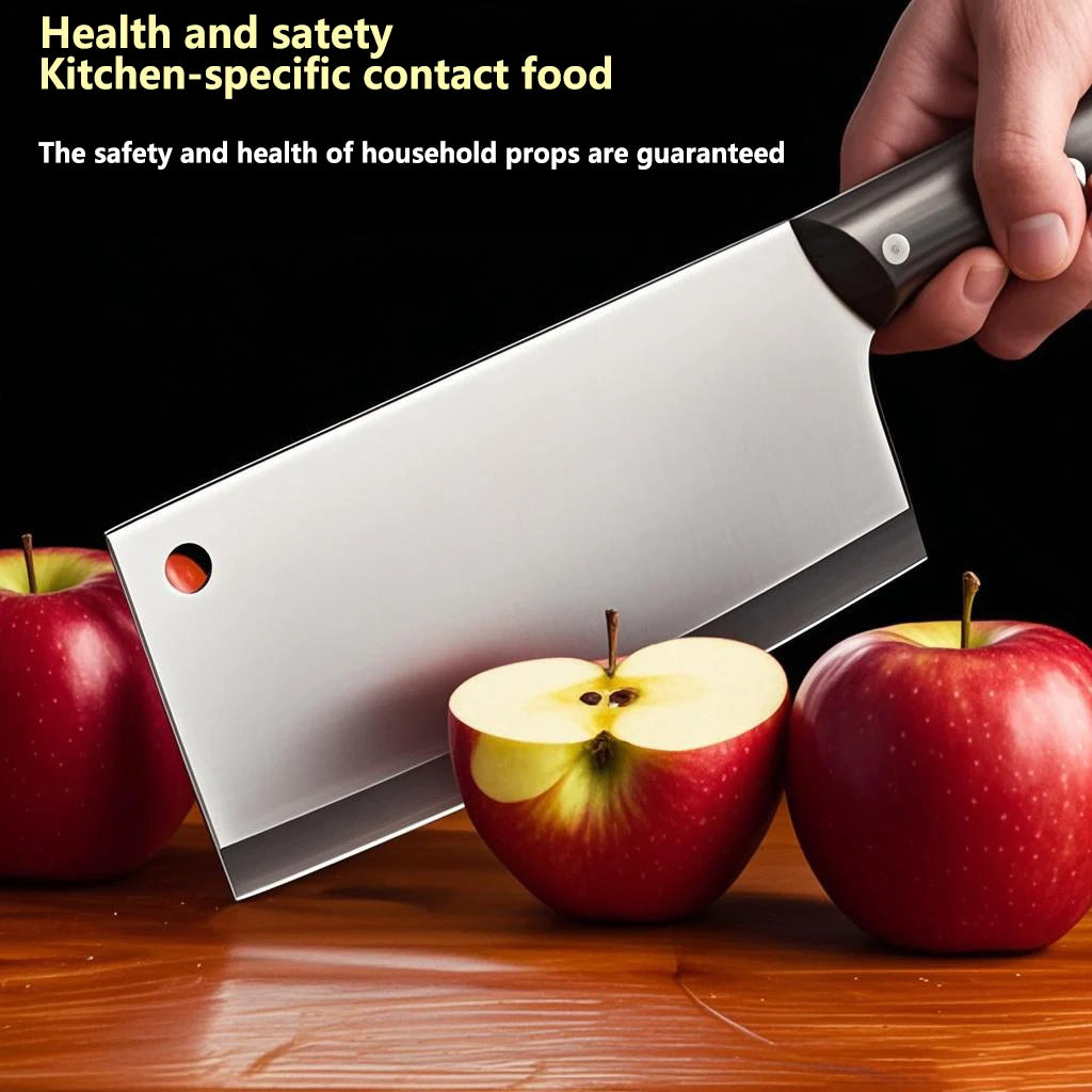 Stainless Steel Cleaver Knife – Sharp Multipurpose Chef's Knife Kitchen Cleaver Knife Axl