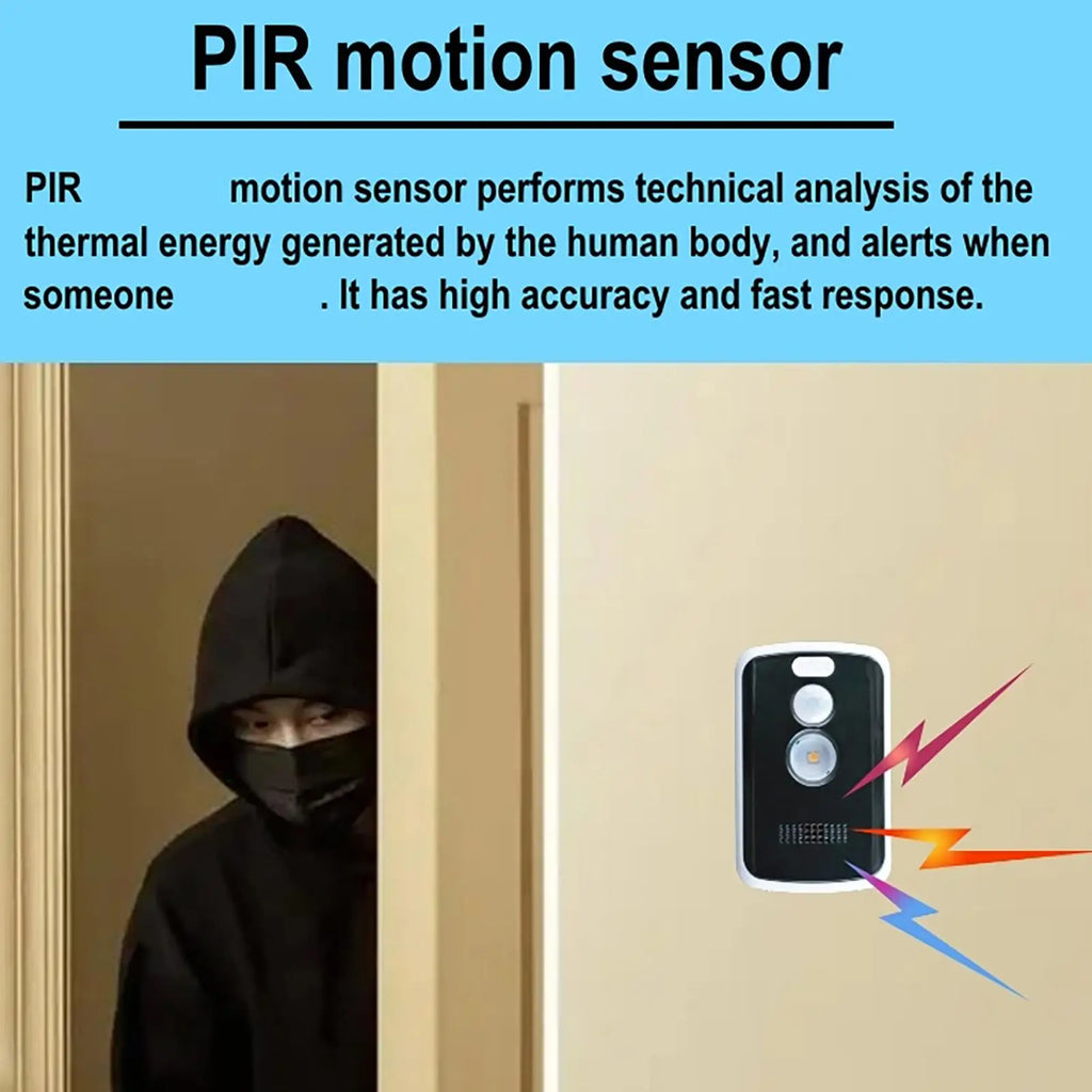 Wireless PIR Motion Alarm | Outdoor Camping Perimeter Sensor PIR Motion Alarm Axl