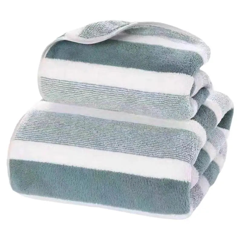 Coral Fleece Bath Towel – Quick Dry & Non-Shedding Bath Towel Axl