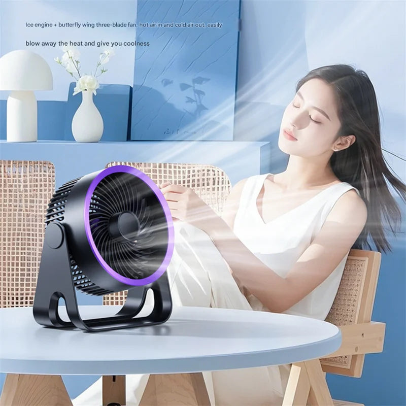 Wireless Portable Electric Fan – Desktop, Wall & Ceiling Use Portable Electric Fan Axl
