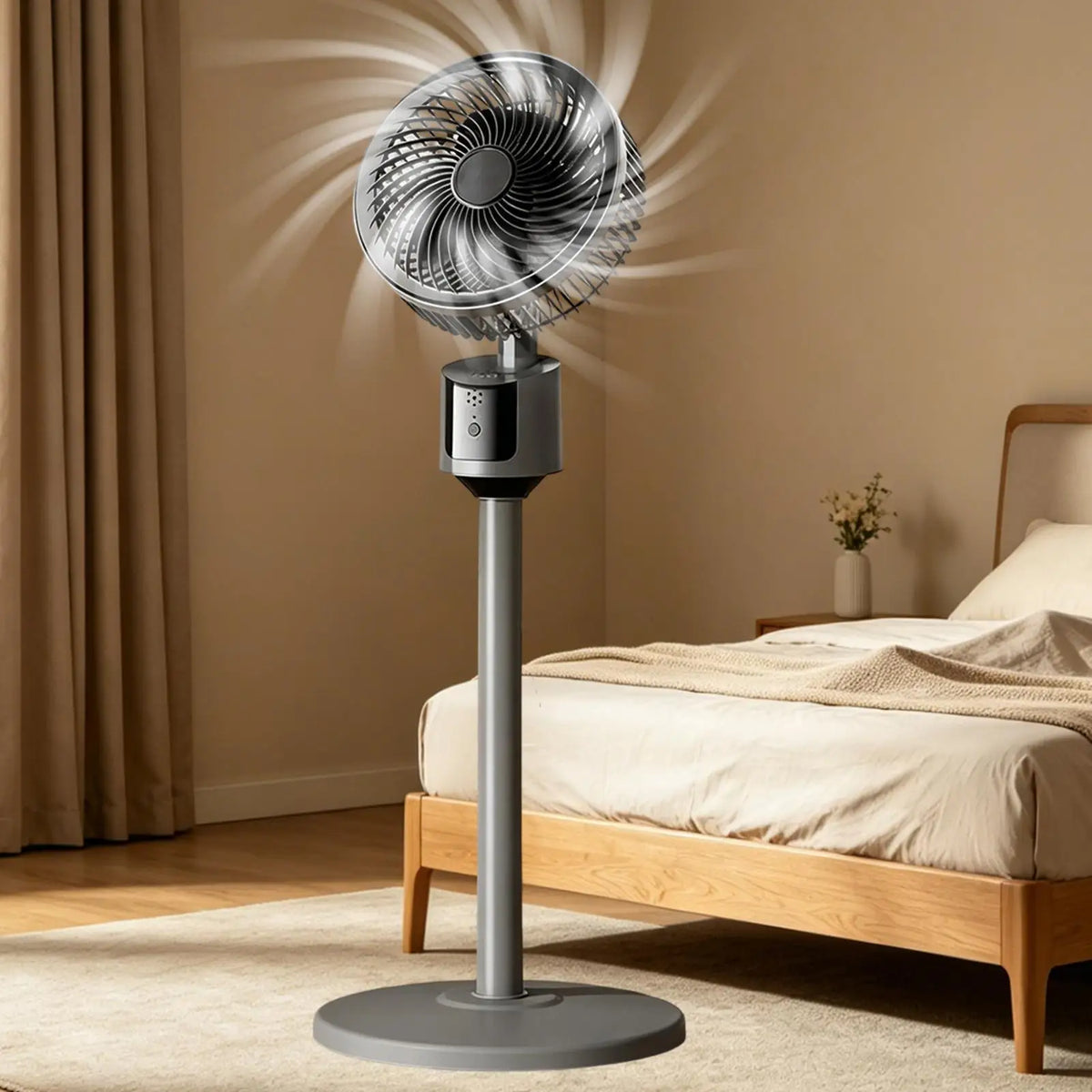 3-Speed Quiet Floor Fan – Standing Fan for Bedroom & Office Standing Floor Fan Axl