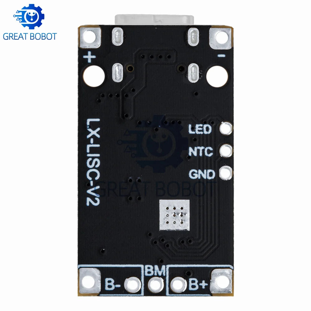 Type-C USB 2-3S BMS Lithium Battery Charging Module 15W Fast Charge Battery Charging Module Axl