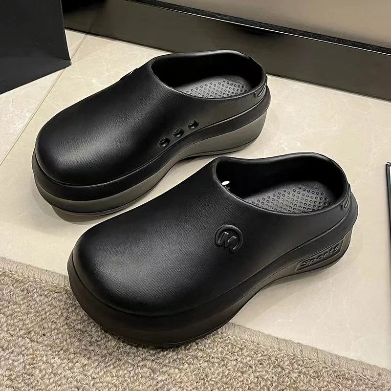 Women's Chunky EVA Platform Clogs – Non-Slip Beach Sandals Platform Clog Sandals Axl
