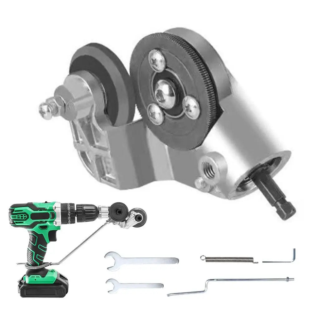 Electric Drill Sheet Metal Cutter Attachment | Plate Shearer Drill Cutting Attachment Axl A