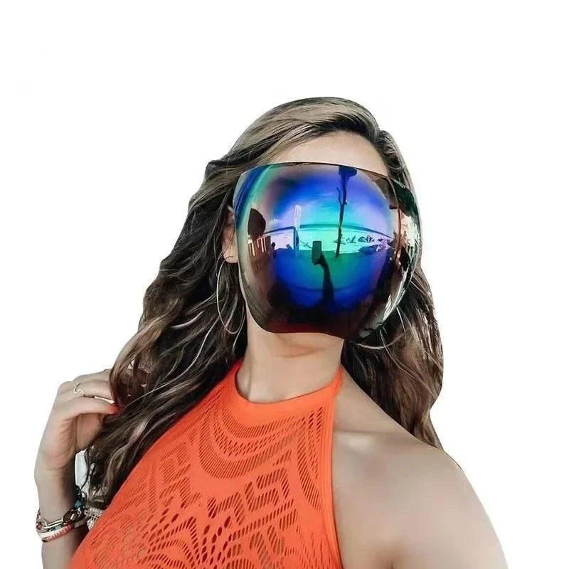 Full Face UV Mask – Oversized Punk Goggle Sunglasses | Riding Cycling Face Mask Axl