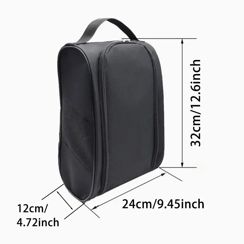 Portable Golf Shoe Bag – Breathable Oxford Cloth Carrier Sports Shoe Bag Axl