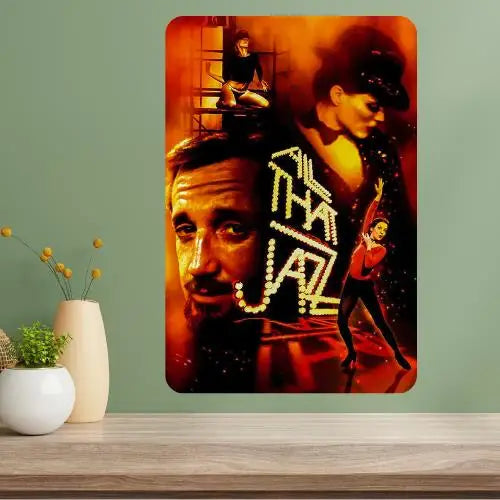 All That Jazz Classic Movie Metal Poster Sign | Vintage Wall Art Metal Wall Sign Axl aluminum sign aluminum 20x30cm