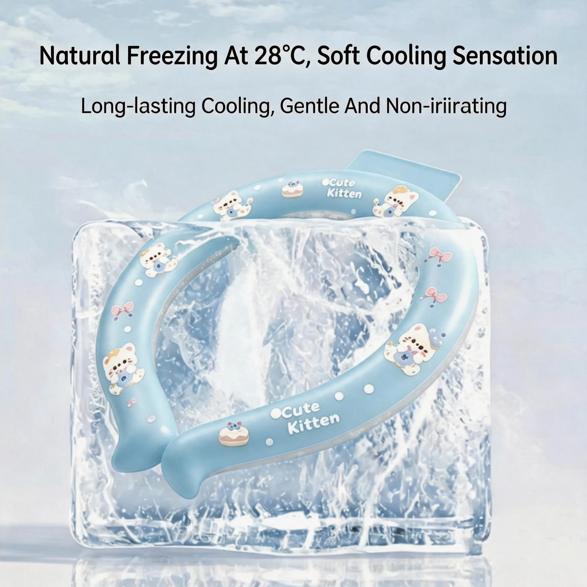 Summer Neck Cooling Ring – Ice Collar Strap for Outdoors Neck Cooling Ring Axl