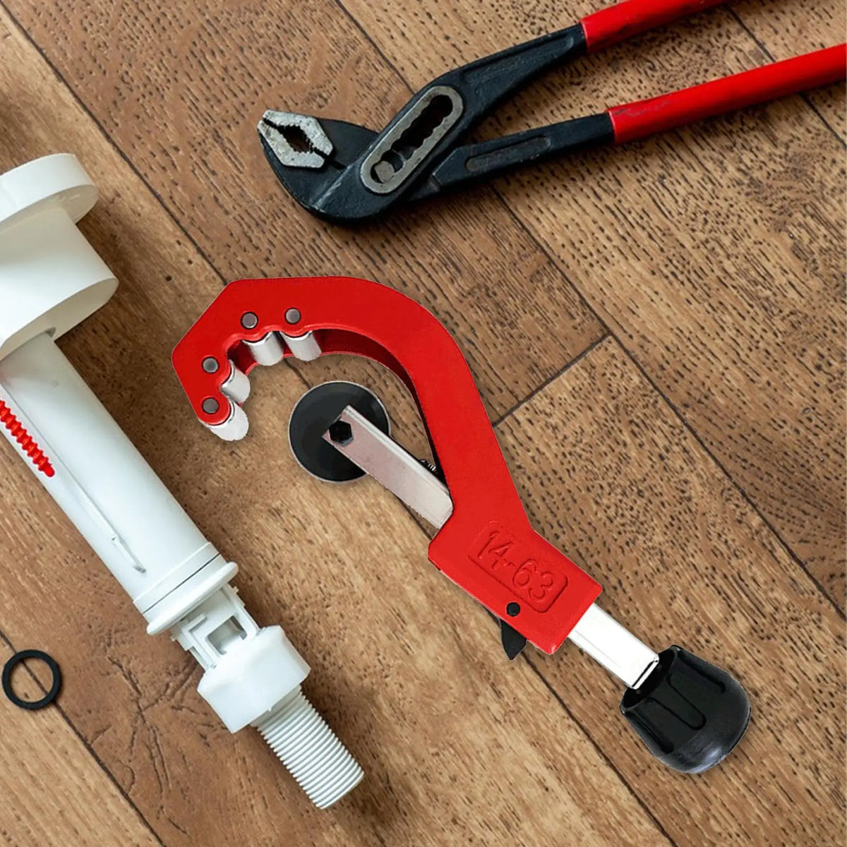 Manual PVC & PE Pipe Cutter – Cuts PP, PVC, Aluminum Tubing Pipe Cutter Tool Axl