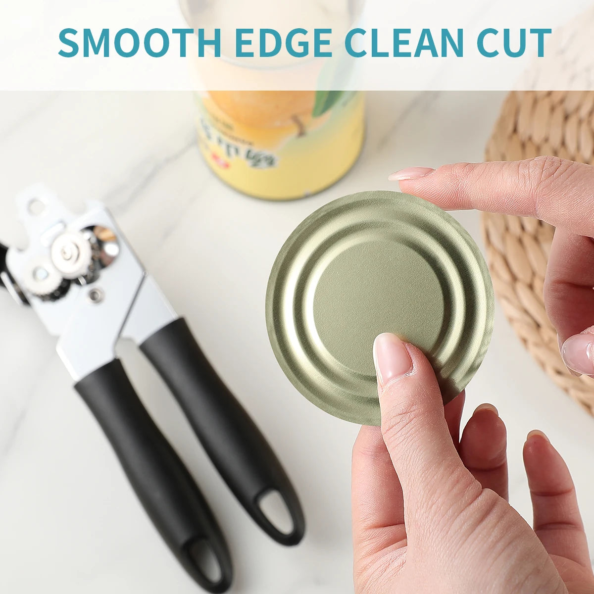 Stainless Steel Manual Can Opener & Bottle Opener | Kitchen Tool Can & Bottle Opener Axl