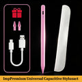 Universal Stylus Pen for Android & iOS Tablets – USB-C Rechargeable Tablet Stylus Pen Axl Pink