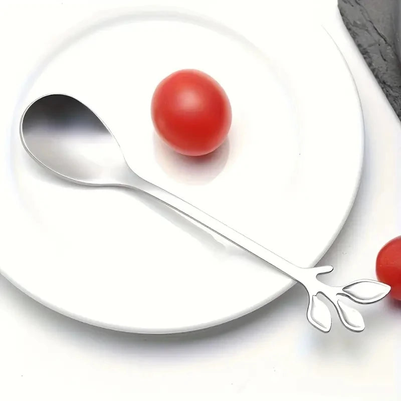 20-Piece Mini Stainless Steel Espresso & Dessert Spoon Set Flatware Spoon Set Axl