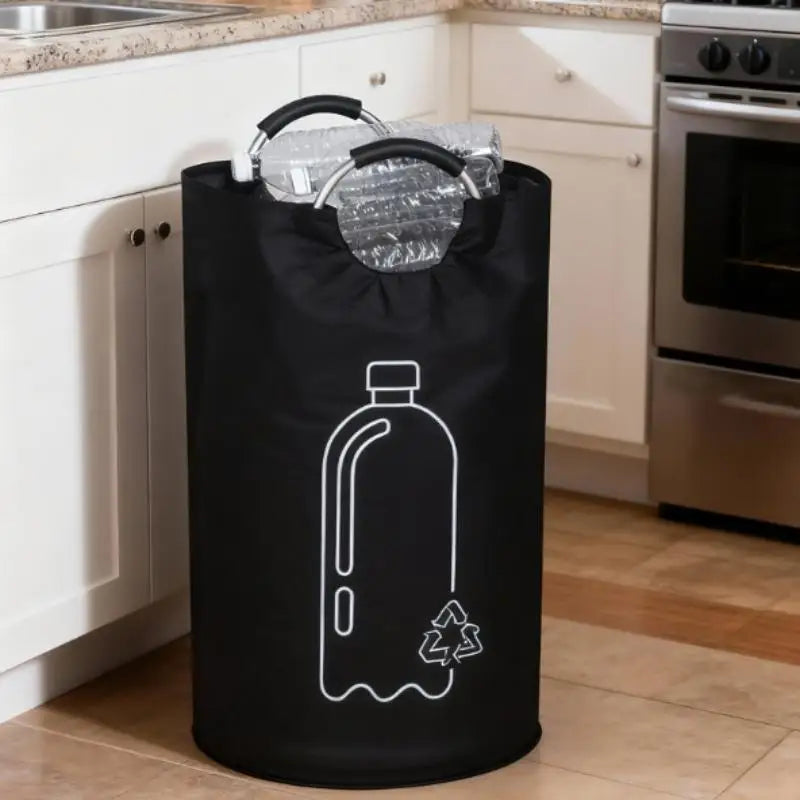 82L Folding Storage Basket – Portable Recycle Bin & Organizer Folding Storage Basket Axl