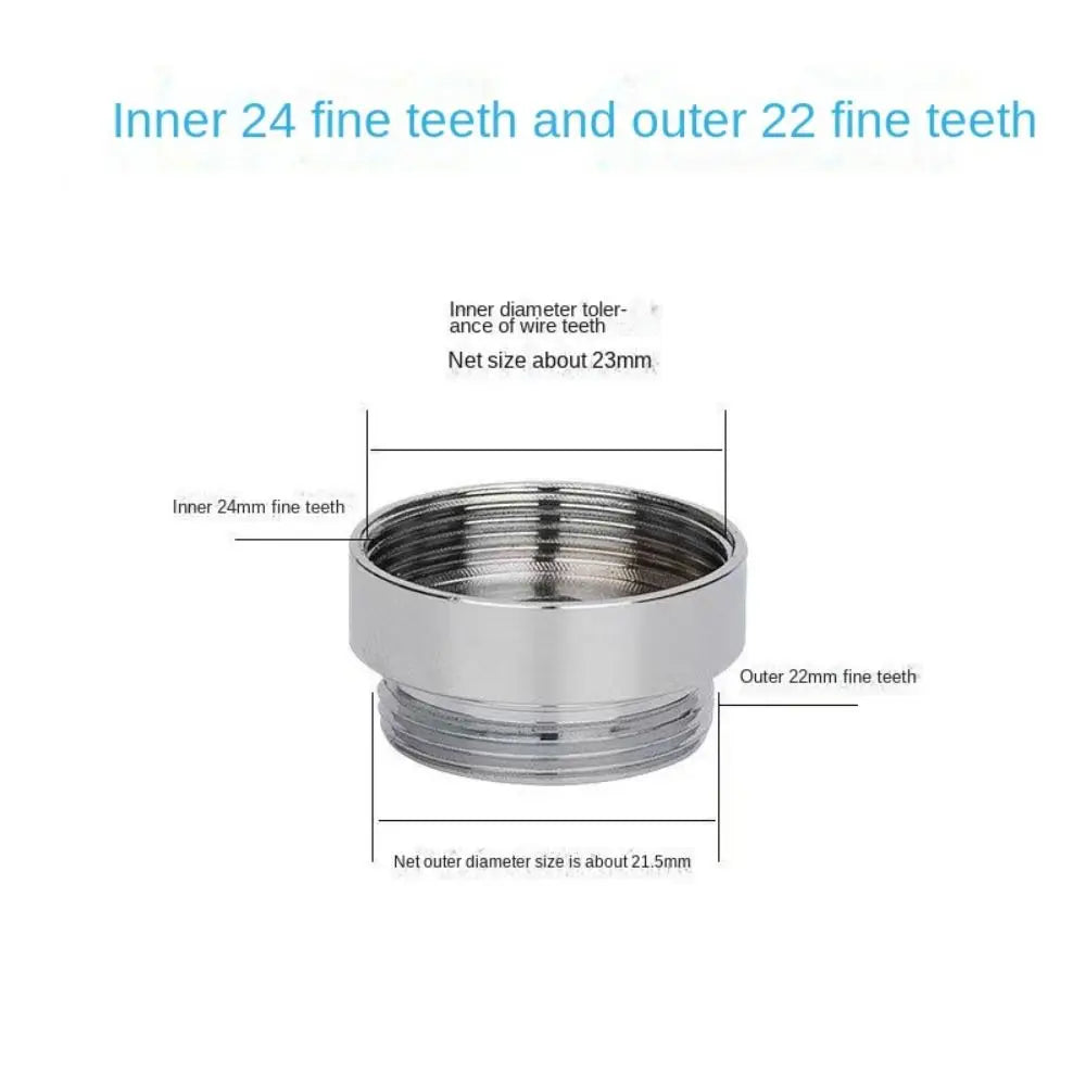 Kitchen Faucet Adapter Set 18–24mm to 22mm | Tap Connector Faucet Tap Adapter Axl 7