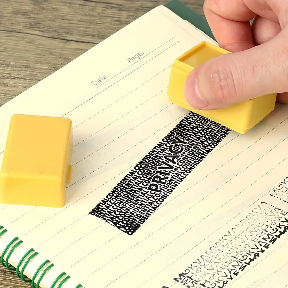 Quick-Dry Privacy Ink Roller – Document Security Marker Privacy Ink Roller Axl