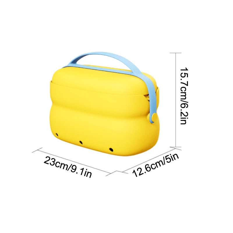 2-in-1 Dry Wet Separation Travel Wash Bag | EVA Cosmetic Bag Travel Toiletry Bag Axl