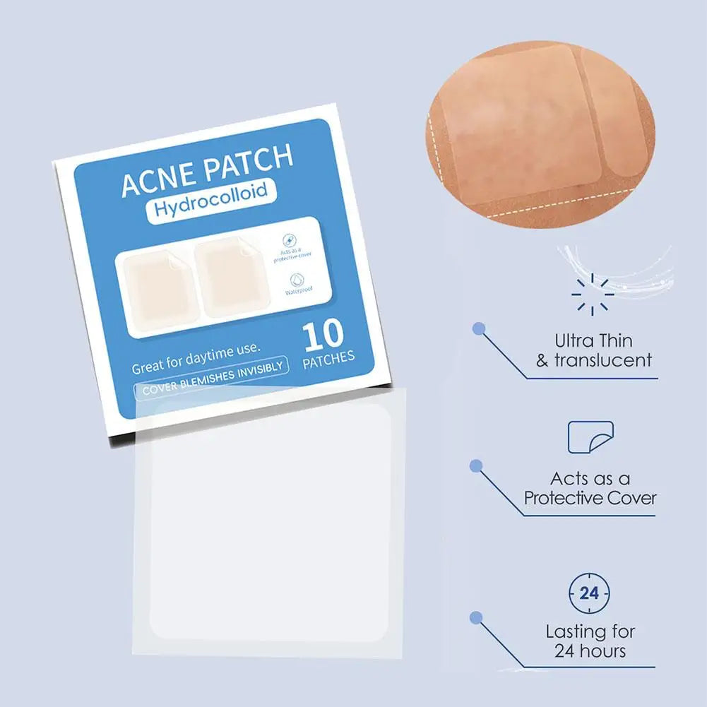 Hydrocolloid Pimple Patches – Full Face, Gentle Acne Patches Acne Patch Axl