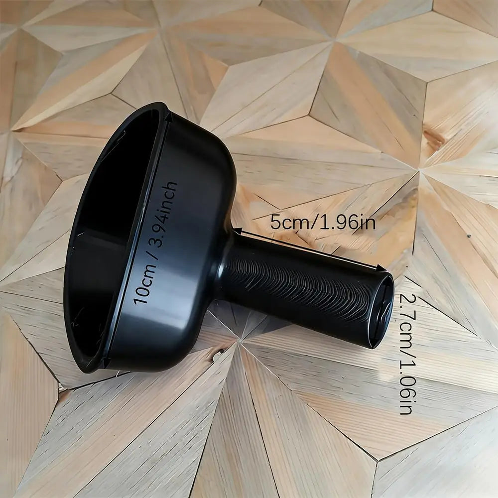 RV Water Tank Funnel – Wide Mouth Anti-Spill 3D Printed Filler RV Water Funnel Axl Black