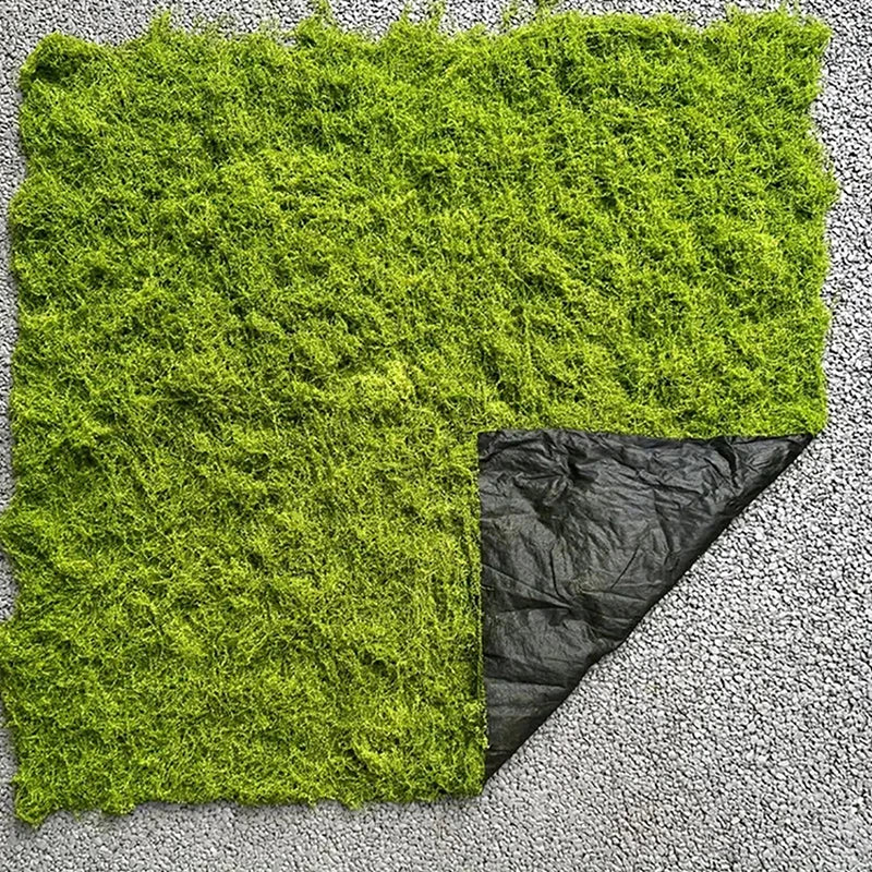 Artificial Moss Mat – Faux Lawn for Bonsai & Micro Landscape Artificial Moss Mat Axl