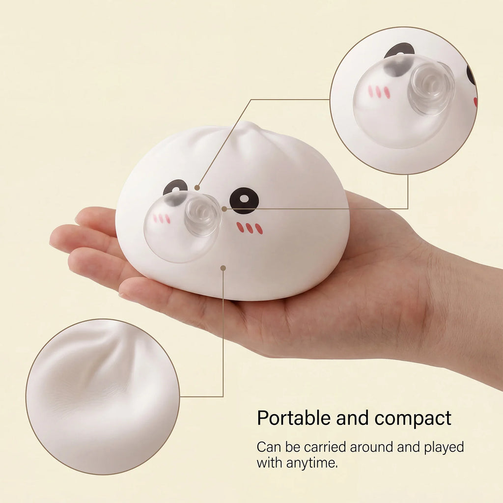 Dumpling Squishy Bubble Blowing Fidget Toy – Sensory Squeeze Sensory Squeeze Toy Axl
