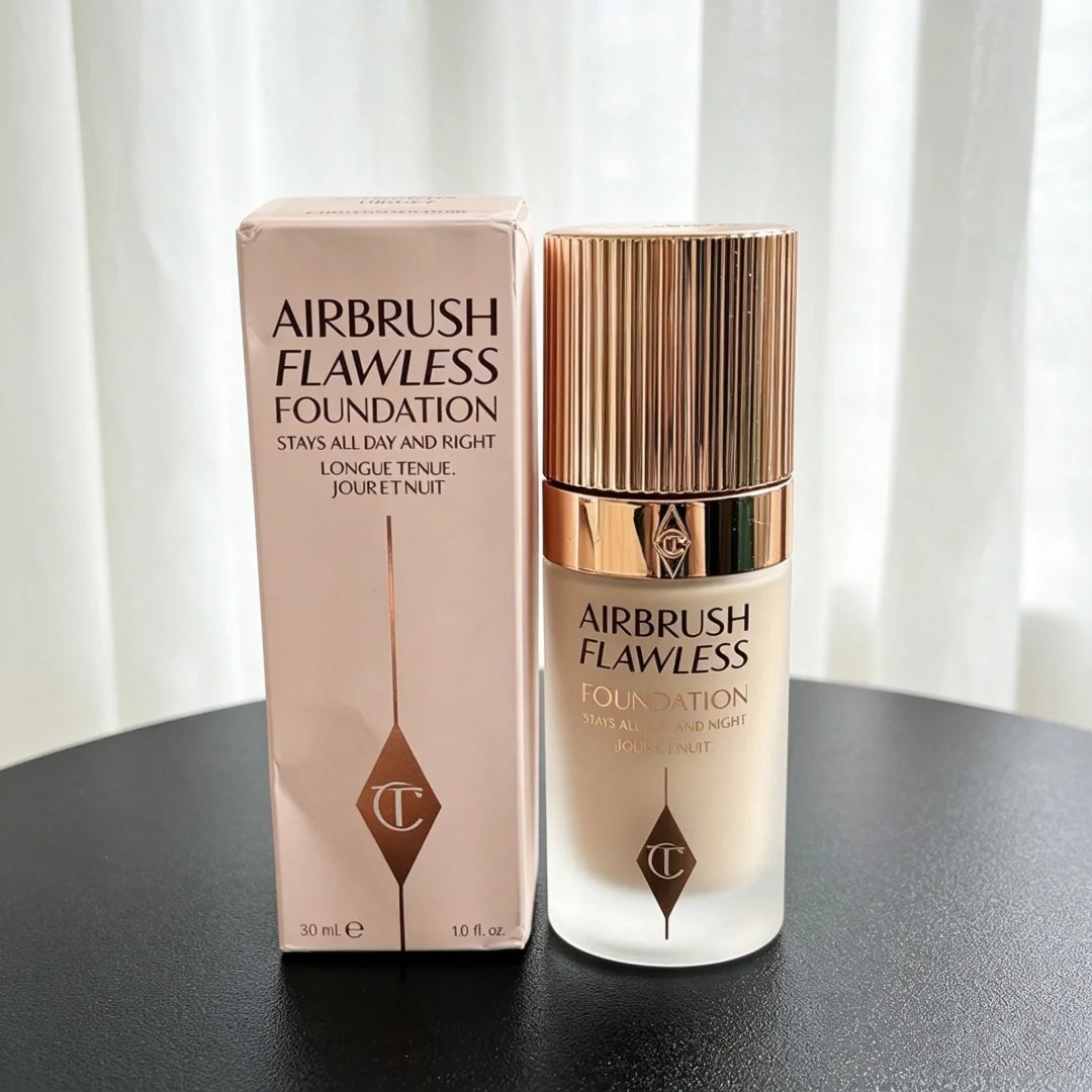 Charlotte Tilbury Makeup Set – Lip Gloss, Powder & Foundation Luxury Makeup Set Axl 2N