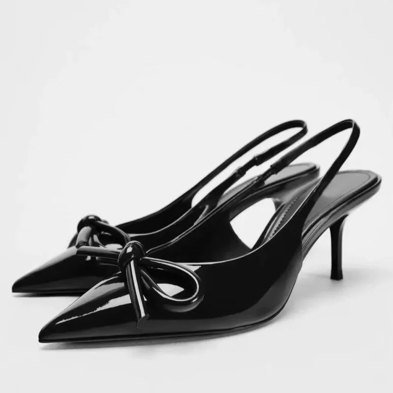 Women's Pointed Toe Slingback High Heel Sandals | Party & Office Slingback High Heels Axl