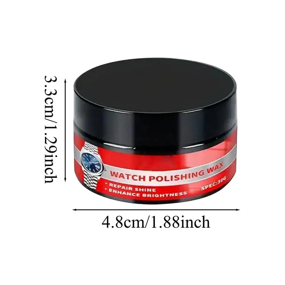 Watch Scratch Removal Polish Paste with Sponge – Glass & Steel Watch Polish Kit Axl As show