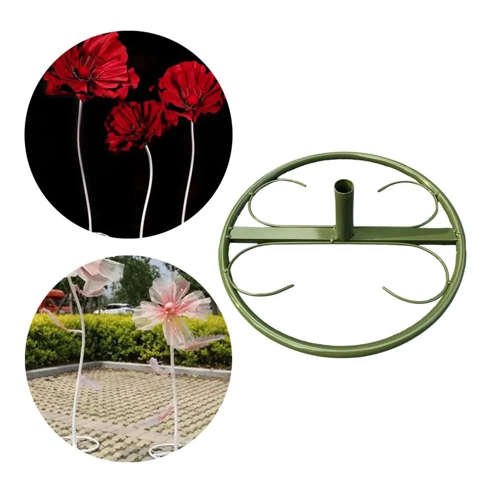 Metal Flower Pole Display Stand Base | Wedding & Home Decor Flower Display Stand Axl
