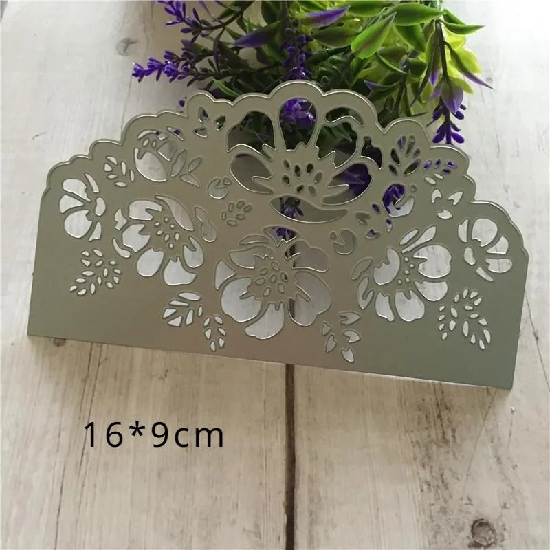 Lace Flower Metal Cutting Dies – Scrapbooking & Card Making Metal Cutting Dies Axl A