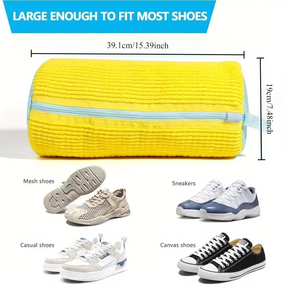 Machine Washable Shoe Laundry Bag – Polyester 1-3 Pack Shoe Laundry Bag Axl