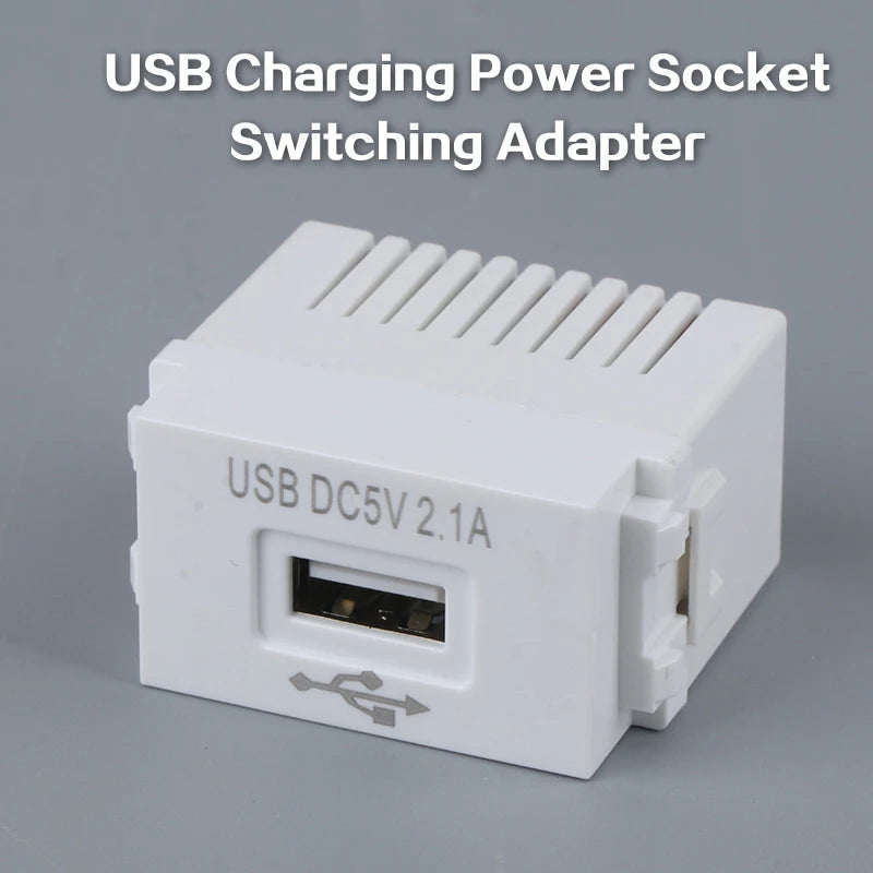 USB Wall Charging Module 220V to 5V 2.1A Power Socket Adapter USB Power Module Axl