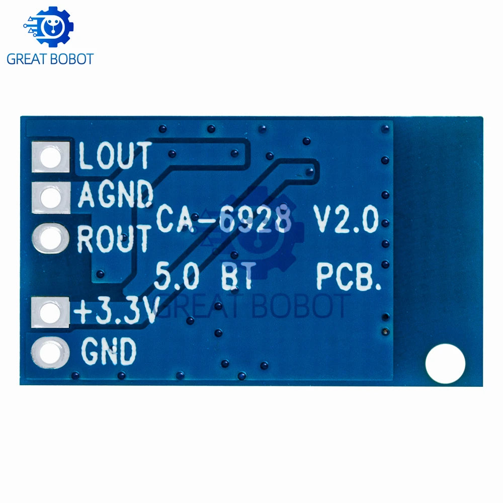 CA-6928 Mono Bluetooth 5.0 Audio Receiver Module Amplifier Board Bluetooth Audio Module Axl