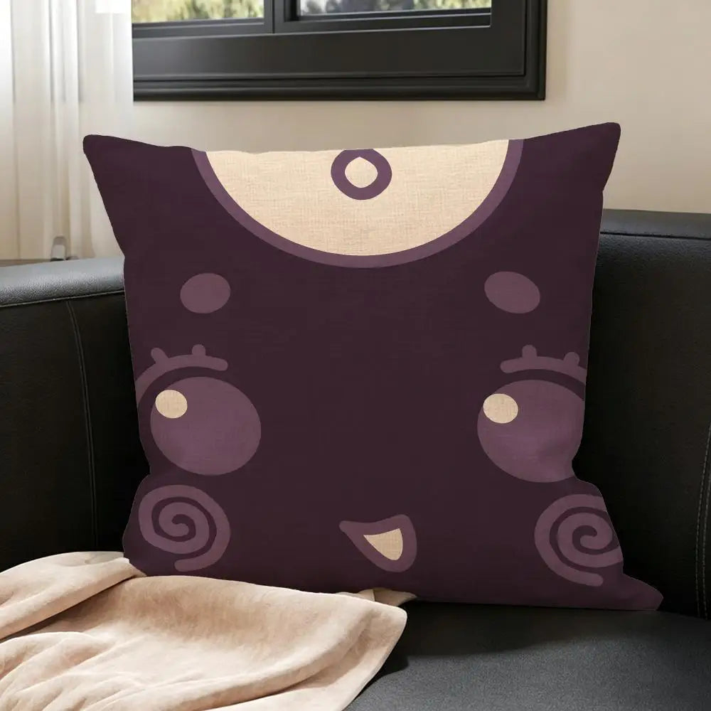 Anime Linen Cushion Cover | Sofa, Bed & Chair Pillow Case Linen Cushion Cover Axl