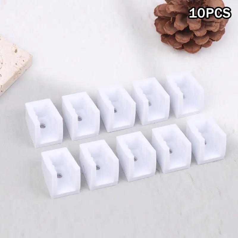 10-Pack Air Tool Wall Mount Rack Hangers for Garage Workshop Tool Wall Hanger Axl White