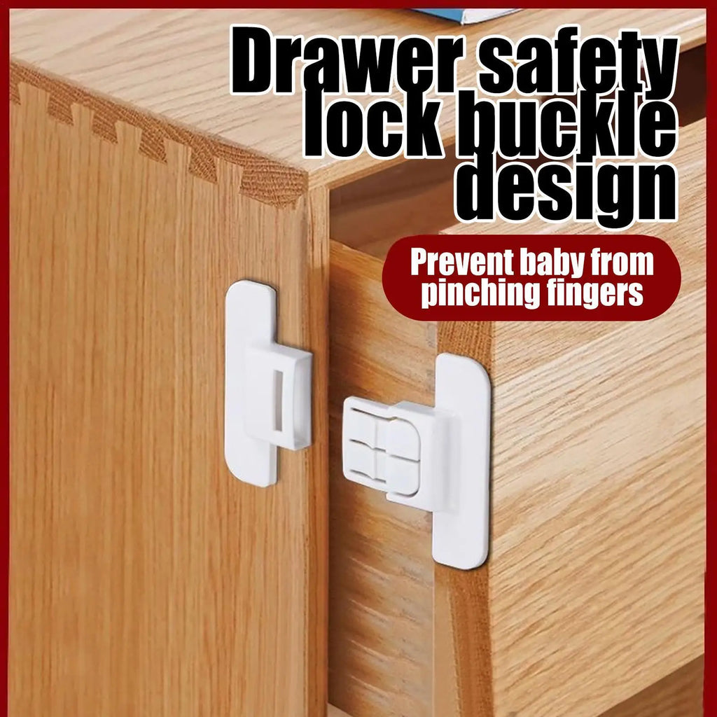 Self-Adhesive Fridge Door Lock – No Drill Cabinet Closer Fridge Door Lock Axl
