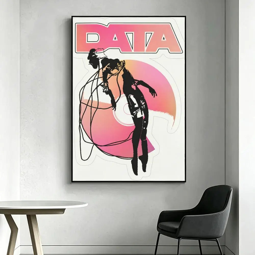Tainy DATA Album HD Poster – Waterproof Wall Art Decor Wall Art Poster Axl White12 40X50cmNoframe