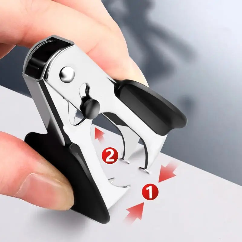 2-Pack Portable Staple Remover with Safety Lock | Office & Home Staple Remover Axl