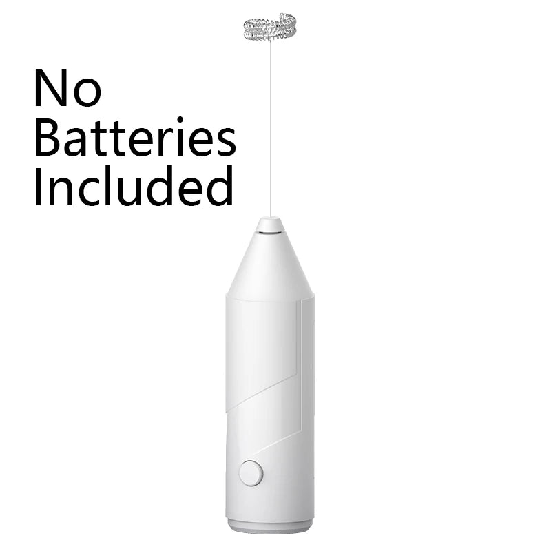 ONEKA Handheld Milk Frother – Foam Maker for Coffee & Lattes Handheld Milk Frother Axl WHITE
