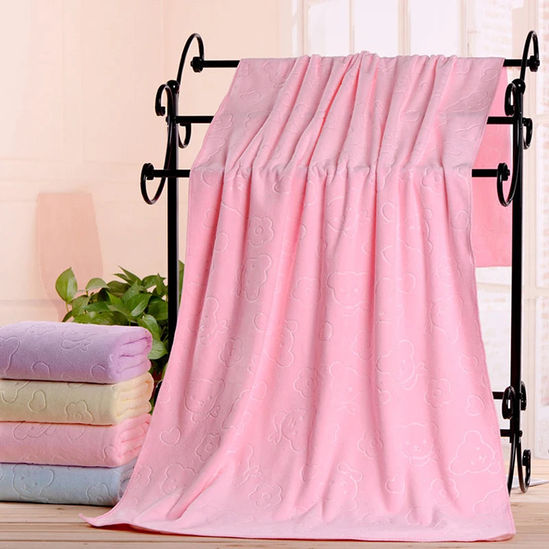 Microfiber Bath Towel – Absorbent, Quick-Drying & Super Soft Microfiber Bath Towel Axl