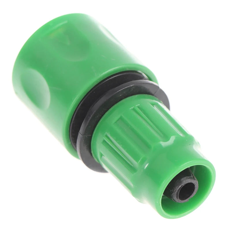3/8" One-Way Quick Connector – Garden Hose Irrigation Fitting Irrigation Hose Connector Axl